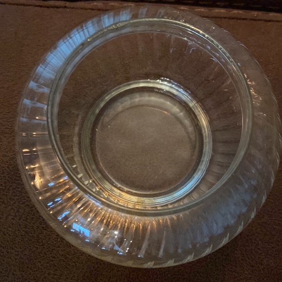 Vintage Rawcliffe Pewter Holiday Lid with Glass Bowl - Picture 3 of 9